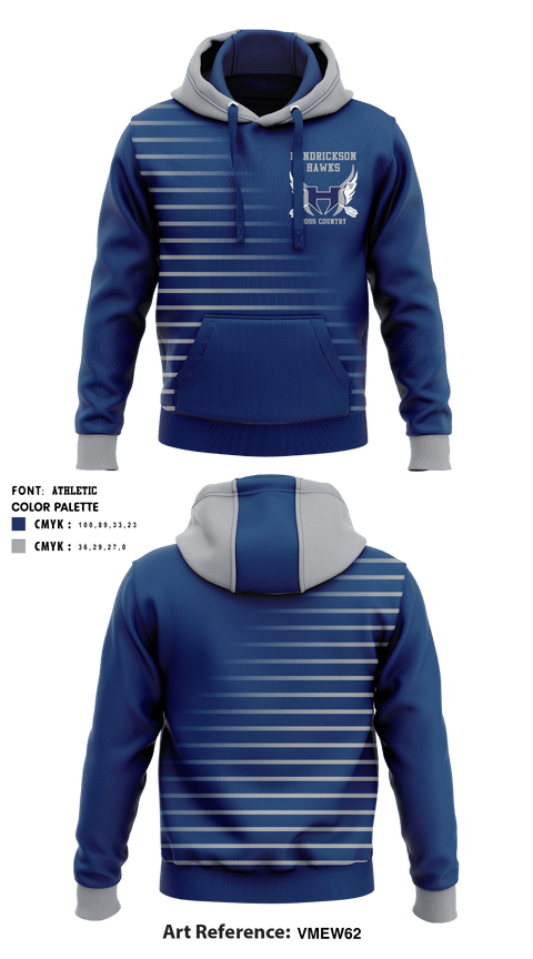 Hoodie, Hendrickson High School Cross Country, Cross Country, Teamtime, Team time, sublimation, custom sports apparel, team uniforms, spirit wear, spiritwear, sports uniforms, custom shirts, team store, custom team store, fundraiser sports, apparel fundraiser