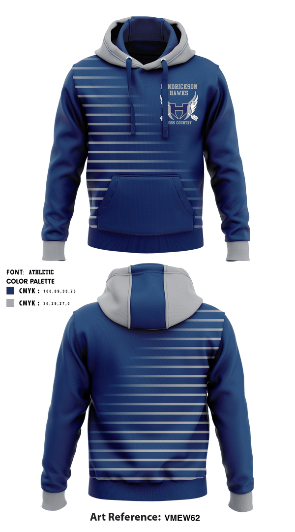 Hoodie, Hendrickson High School Cross Country, Cross Country, Teamtime, Team time, sublimation, custom sports apparel, team uniforms, spirit wear, spiritwear, sports uniforms, custom shirts, team store, custom team store, fundraiser sports, apparel fundraiser