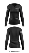 Stanislaus Sheriff Bomb Squad 73145015 Women's Long Sleeve V-neck Shirt - 1