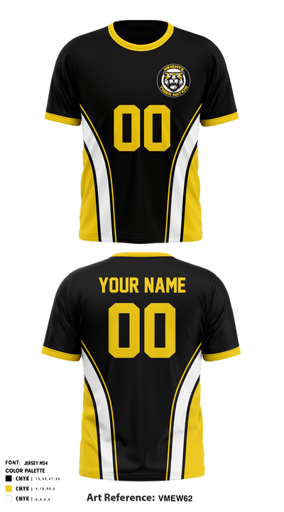 Cleveland Heights High School Football 61040055 Short Sleeve Performance Shirt - 2