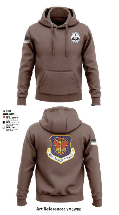 302nd Base Defense Squadron 76268864 Hoodie - 1