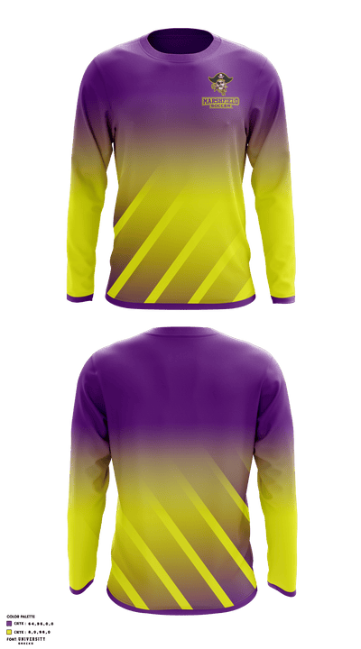 Marshfield High School Soccer 43487336 Long Sleeve Performance Shirt - 1