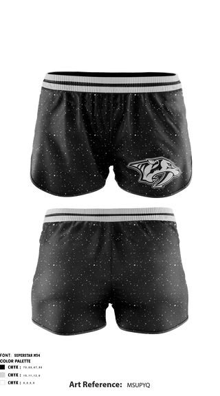 Women's Shorts, Plymouth Gymnastics, School Spirit Store, Teamtime, Team time, sublimation, custom sports apparel, team uniforms, spirit wear, spiritwear, sports uniforms, custom shirts, team store, custom team store, fundraiser sports, apparel fundraiser