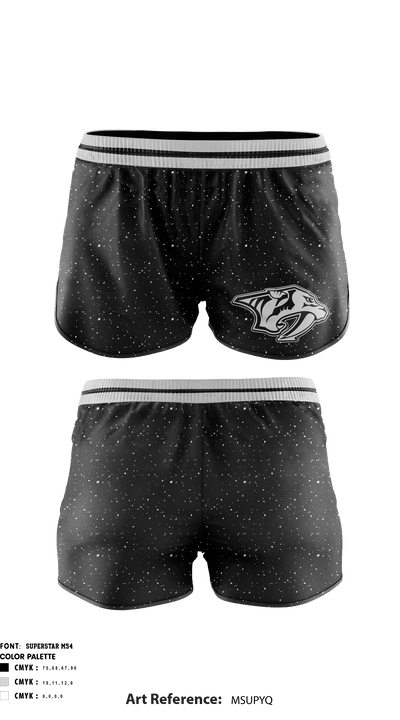 Plymouth Gymnastics 52029102 Women's Shorts - 1