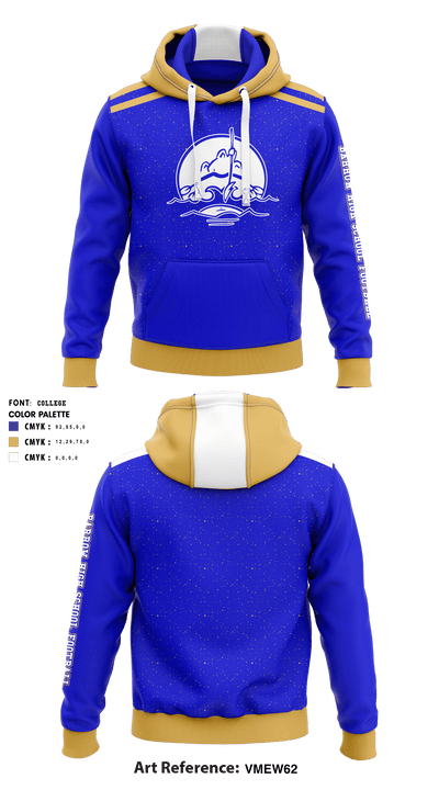 Barrow High School football 80712428 Hoodie - 1