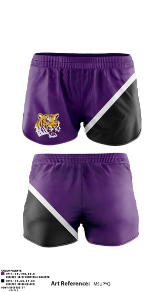 Track Shorts, Hattiesburg High School Powerlifting, Spirit Store, Teamtime, Team time, sublimation, custom sports apparel, team uniforms, spirit wear, spiritwear, sports uniforms, custom shirts, team store, custom team store, fundraiser sports, apparel fundraiser