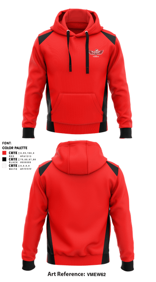 Hoodie, Renton Redhawks, Tennis, Teamtime, Team time, sublimation, custom sports apparel, team uniforms, spirit wear, spiritwear, sports uniforms, custom shirts, team store, custom team store, fundraiser sports, apparel fundraiser