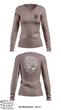 3rd Battalion 7th Special Forces 91143521 Women's Long Sleeve V-neck Shirt - 3
