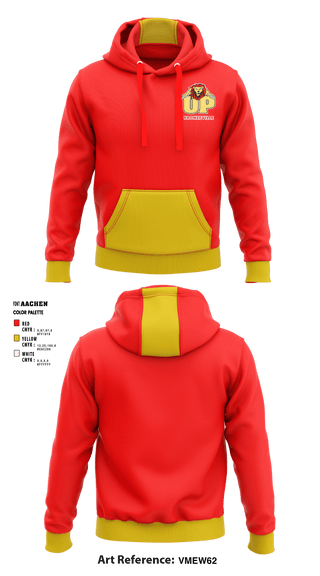 Hoodie, Urban Prep Academies-Bronzeville Campus Track, Track & Field, Teamtime, Team time, sublimation, custom sports apparel, team uniforms, spirit wear, spiritwear, sports uniforms, custom shirts, team store, custom team store, fundraiser sports, apparel fundraiser