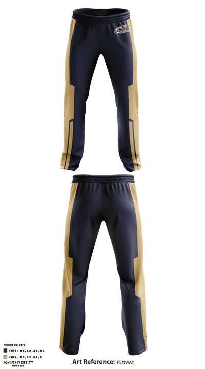 Cockeysville Eagles Football 91755651 Sweatpants - 2