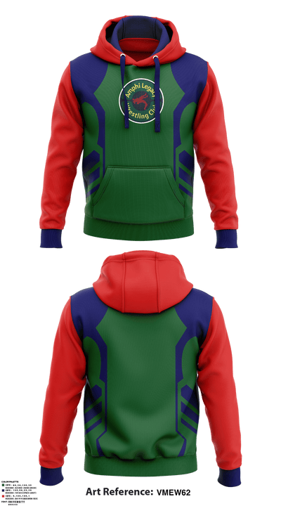 Amphi Legacy Wrestling Club 71655946 Hoodie - 2