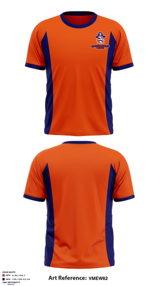 Short Sleeve Performance Shirt, Orange Coast College Cheer, , Teamtime, Team time, sublimation, custom sports apparel, team uniforms, spirit wear, spiritwear, sports uniforms, custom shirts, team store, custom team store, fundraiser sports, apparel fundraiser