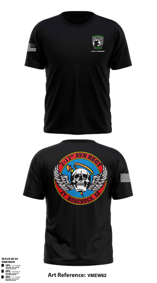 Short Sleeve Performance Shirt, D Co 2-13 AV REGT, Army, Teamtime, Team time, sublimation, custom sports apparel, team uniforms, spirit wear, spiritwear, sports uniforms, custom shirts, team store, custom team store, fundraiser sports, apparel fundraiser