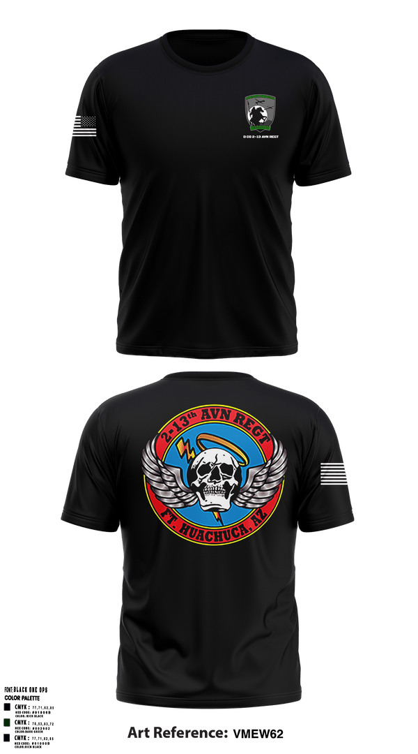 Short Sleeve Performance Shirt, D Co 2-13 AV REGT, Army, Teamtime, Team time, sublimation, custom sports apparel, team uniforms, spirit wear, spiritwear, sports uniforms, custom shirts, team store, custom team store, fundraiser sports, apparel fundraiser