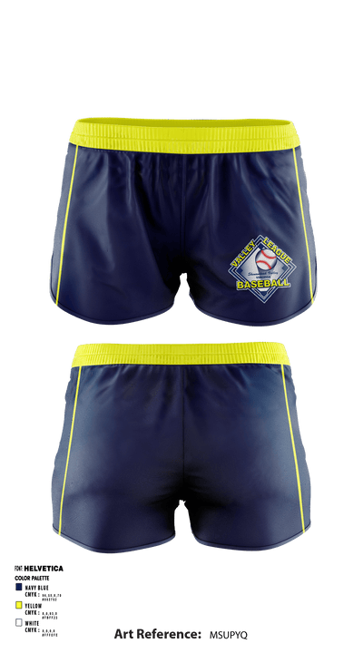 Valley Baseball League 3936666 Women's Shorts - 2