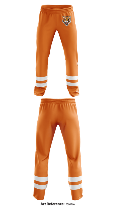 Oktaha Junior High School Cross Country 39399040 Sweatpants - 1