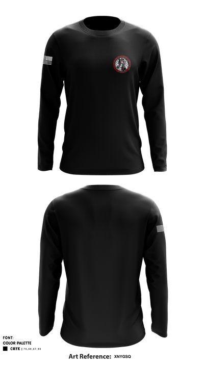 418th MLC 81224352 Long Sleeve Performance Shirt - 1