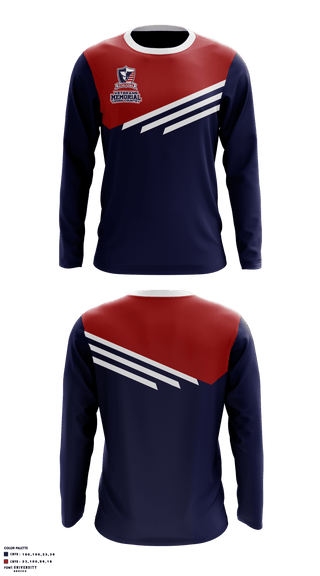 Long Sleeve Performance Shirt, Veterans Memorial High School Cross Country, Cross Country, Teamtime, Team time, sublimation, custom sports apparel, team uniforms, spirit wear, spiritwear, sports uniforms, custom shirts, team store, custom team store, fundraiser sports, apparel fundraiser