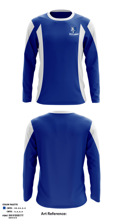 Kyle Lehman High School 23170219 Long Sleeve Performance Shirt - 1