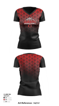 River Queens Basketball 32012550 Short Sleeve Shooting Shirt - 1