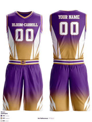 Womens Reversible Basketball Jersey, Bloom-Carroll High School Basketball, Women's Basketball, Teamtime, Team time, sublimation, custom sports apparel, team uniforms, spirit wear, spiritwear, sports uniforms, custom shirts, team store, custom team store, fundraiser sports, apparel fundraiser