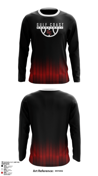 Long Sleeve Performance Shirt, Gulf Coast Heat Basketball, Men's Basketball, Teamtime, Team time, sublimation, custom sports apparel, team uniforms, spirit wear, spiritwear, sports uniforms, custom shirts, team store, custom team store, fundraiser sports, apparel fundraiser