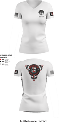 The Bad Batch 23542466 Women's Short Sleeve V-neck Shirt - 7
