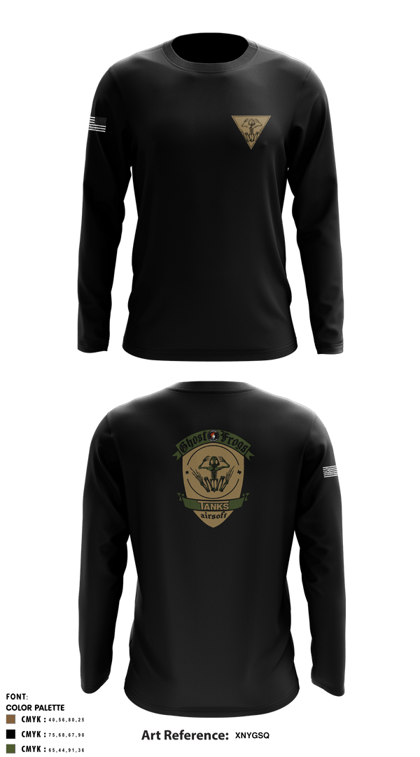 Long Sleeve Performance Shirt, Ghost Frogs, Golf, Teamtime, Team time, sublimation, custom sports apparel, team uniforms, spirit wear, spiritwear, sports uniforms, custom shirts, team store, custom team store, fundraiser sports, apparel fundraiser