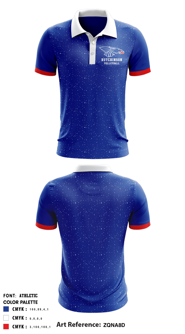 Short Sleeve Performance Polo, Hutchinson Community College Volleyball, Women's Volleyball, Teamtime, Team time, sublimation, custom sports apparel, team uniforms, spirit wear, spiritwear, sports uniforms, custom shirts, team store, custom team store, fundraiser sports, apparel fundraiser