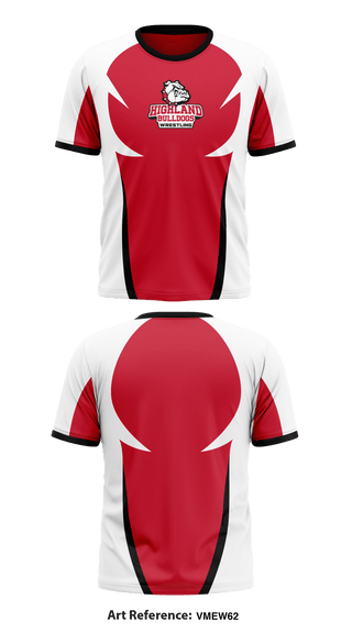 Short Sleeve Performance Shirt, Highland High School Wrestling, Wrestling, Teamtime, Team time, sublimation, custom sports apparel, team uniforms, spirit wear, spiritwear, sports uniforms, custom shirts, team store, custom team store, fundraiser sports, apparel fundraiser