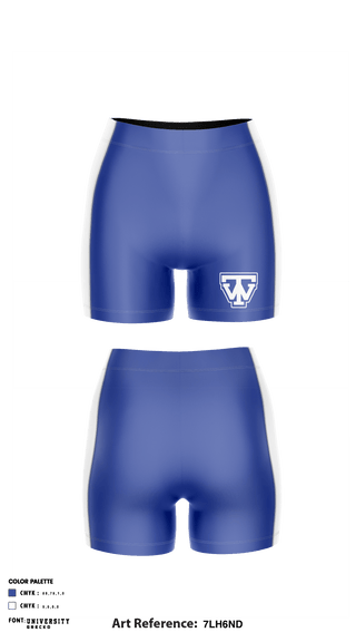 Compression Shorts, Daniel Webster High School Women's Volleyball, Women's Volleyball, Teamtime, Team time, sublimation, custom sports apparel, team uniforms, spirit wear, spiritwear, sports uniforms, custom shirts, team store, custom team store, fundraiser sports, apparel fundraiser