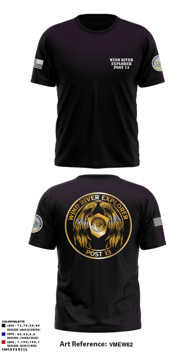Wind River Explorer Post 13 83614343 Short Sleeve Performance Shirt - 4