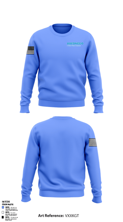 Abednego a Nalco Water Company 19939062 Crew Neck Sweatshirt - 1