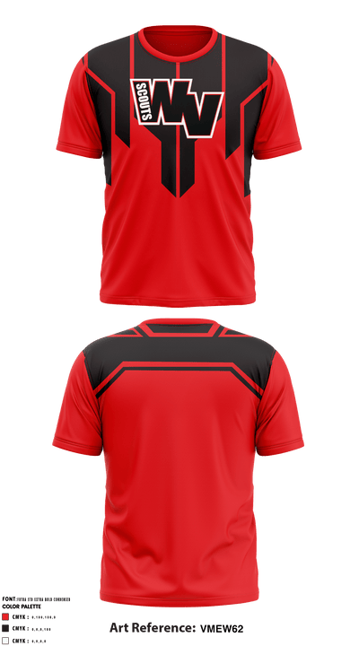 West Valley Scouts 82143538 Short Sleeve Performance Shirt - 2