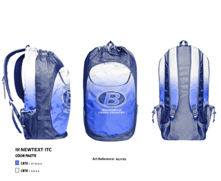 Gear Bag, Brunswick High School Cross Country, Cross Country, Teamtime, Team time, sublimation, custom sports apparel, team uniforms, spirit wear, spiritwear, sports uniforms, custom shirts, team store, custom team store, fundraiser sports, apparel fundraiser