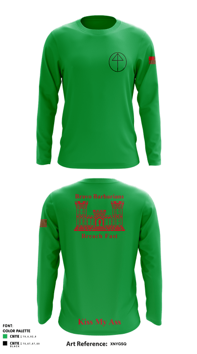 B 104th 82799853 Long Sleeve Performance Shirt - 3