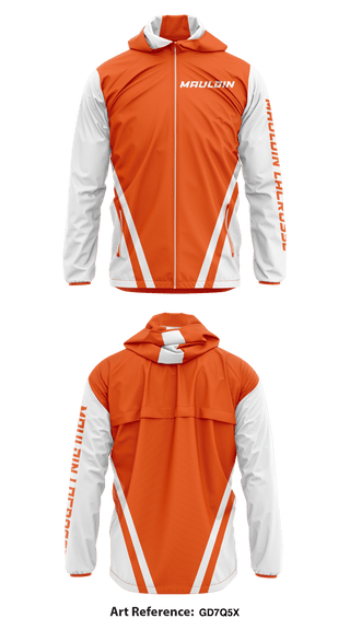 Kingdom Collegiate Academies track & field 41344215 Windbreaker - 1