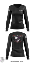 98th CA BN 97220927 Women's Long Sleeve V-neck Shirt - 5