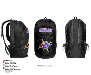 Gear Bag, Douglas High School Track, Track & Field, Teamtime, Team time, sublimation, custom sports apparel, team uniforms, spirit wear, spiritwear, sports uniforms, custom shirts, team store, custom team store, fundraiser sports, apparel fundraiser