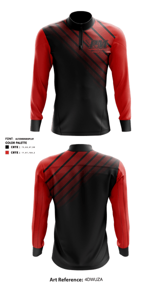 Quarter Zip Jacket, Patchogue-Medford Gymnastics, School Spirit Store, Teamtime, Team time, sublimation, custom sports apparel, team uniforms, spirit wear, spiritwear, sports uniforms, custom shirts, team store, custom team store, fundraiser sports, apparel fundraiser