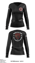 HHC 3-82 GSAB 55821489 Women's Long Sleeve V-neck Shirt - 3