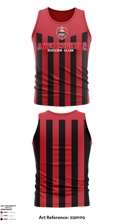 Ayso Region 2 Soccer Club 89243743 Tank Top - 1