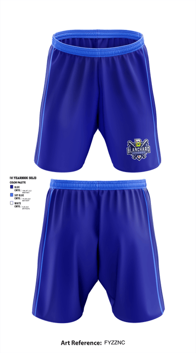Blanchard Athletic Club 64147570 Athletic Shorts With Pockets - 1
