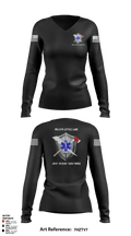 Willits Little Lake Joint Rescue Task Force 48326276 Women's Long Sleeve V-neck Shirt - 4 (1)