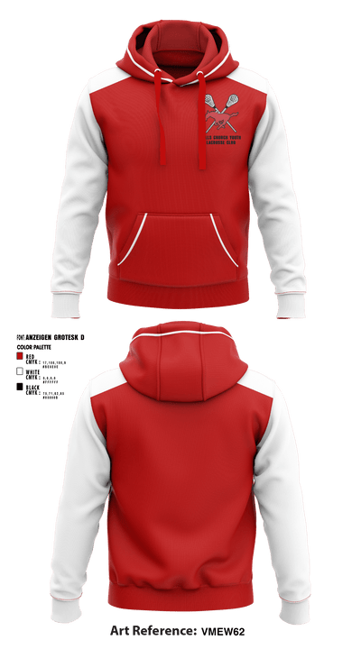 Falls Church Youth Lacrosse Club 59201486 Hoodie - 1
