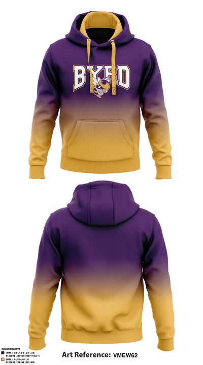 Byrd High School 8312373 Hoodie - 1