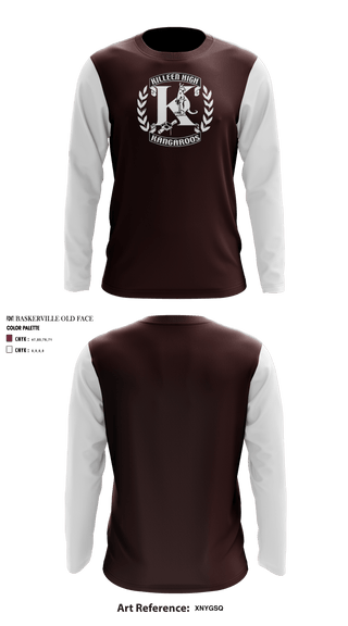 Long Sleeve Performance Shirt, Killeen High School Swimming, School Spirit Store, Teamtime, Team time, sublimation, custom sports apparel, team uniforms, spirit wear, spiritwear, sports uniforms, custom shirts, team store, custom team store, fundraiser sports, apparel fundraiser