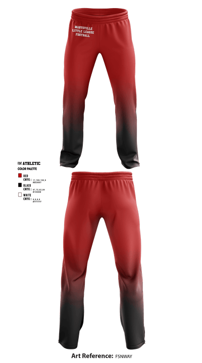 Marysville Little League Football 6389973 Sweatpants - 1