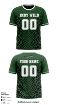 Indy Wild Volleyball 47140100 Short Sleeve Performance Shirt - 4