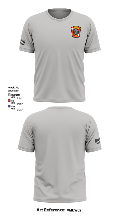 Scituate Fire Marine Response Unit 1572138 Short Sleeve Performance Shirt - 1